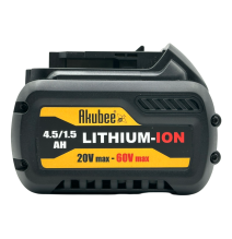 Batéria 20V/60V 4.5Ah/1.5Ah kompatibilná s DeWalt Flexvolt | Akubee.sk