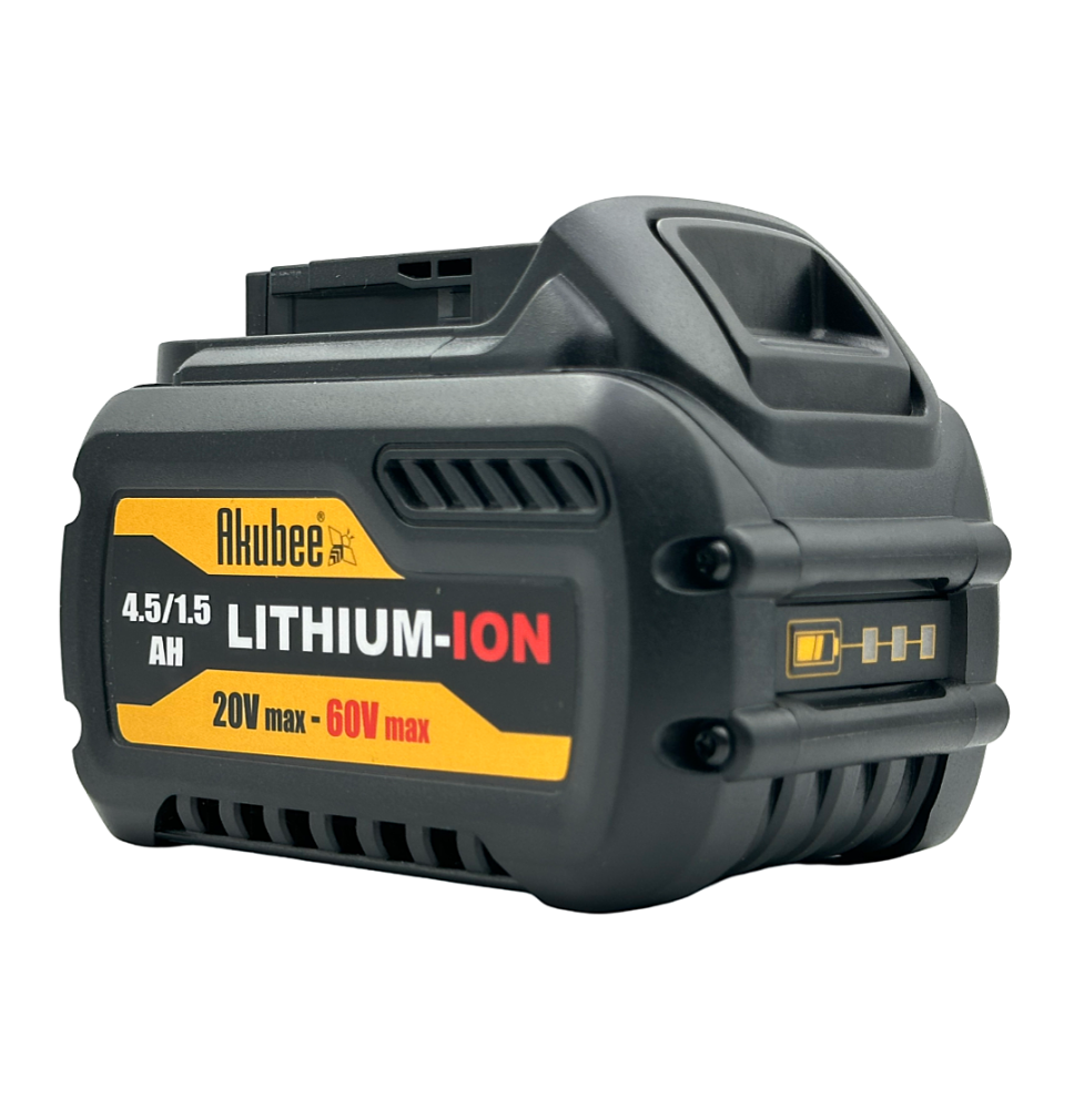 Batéria 20V/60V 4.5Ah/1.5Ah kompatibilná s DeWalt Flexvolt | Akubee.sk