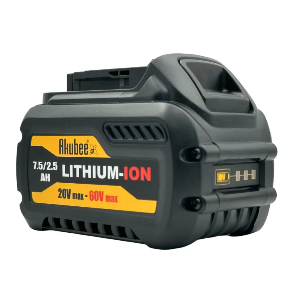 Batéria 20V/60V 7,5Ah/2,5Ah kompatibilná s DeWalt Flexvolt | Akubee.sk