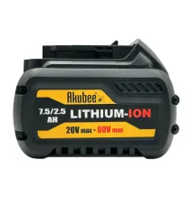 Batéria 20V/60V 7,5Ah/2,5Ah kompatibilná s DeWalt Flexvolt | Akubee.sk