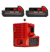 Batérie 18V 2.0Ah a nabíjačka kompatibilná s Milwaukee M18 | Akubee.sk